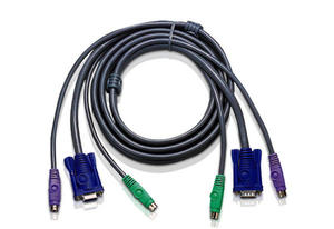 Aten 2L-1003P/C 3 Mt VGA PS2 KVm Switch Kablosu
