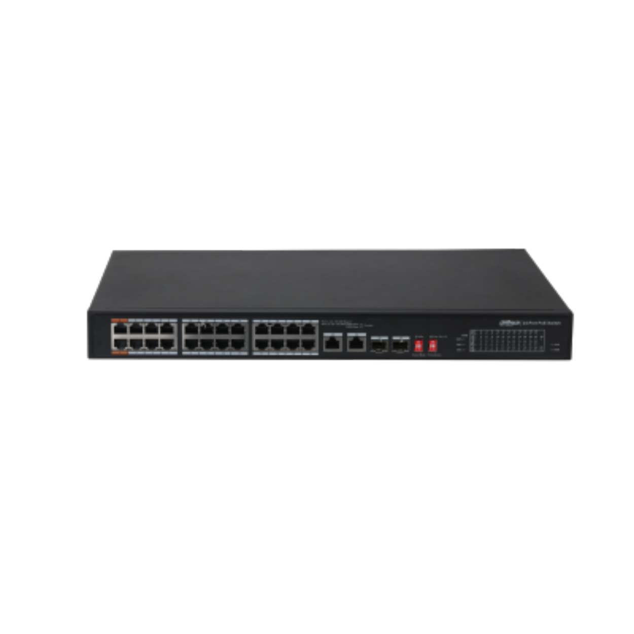 Dahua PFS3226-24ET-240 24 Port 10/100Mbps PoE 2 Port uplink 2 Port SFP 240W PoE Switch