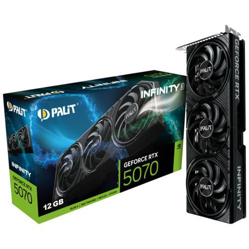 Palit NE75070019K9-GB2050S 12 GB GDDR7 GeForce RTX 5070 NFINITY 3 192Bit NVIDIA Ekran Kartı
