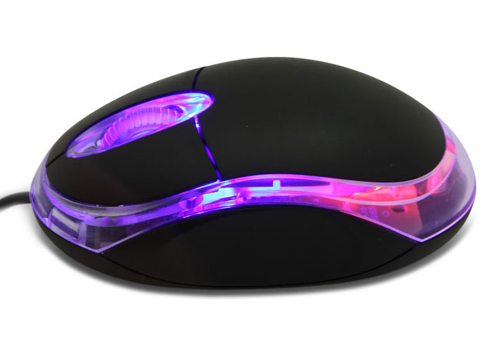 Everest KM-6809 USB 1000Dpi 3 Tuşlu Kablolu Mavi Işıklı Mouse