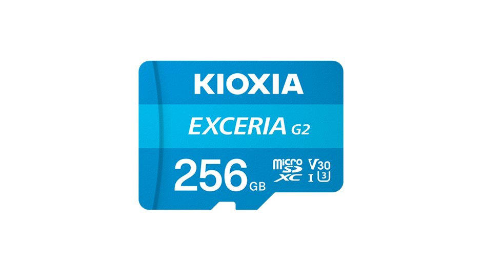 Kioxia LMEX2L256GG2 256 GB Exceriag2 SDXC U1 V30 4k microSD Hafıza Kartı