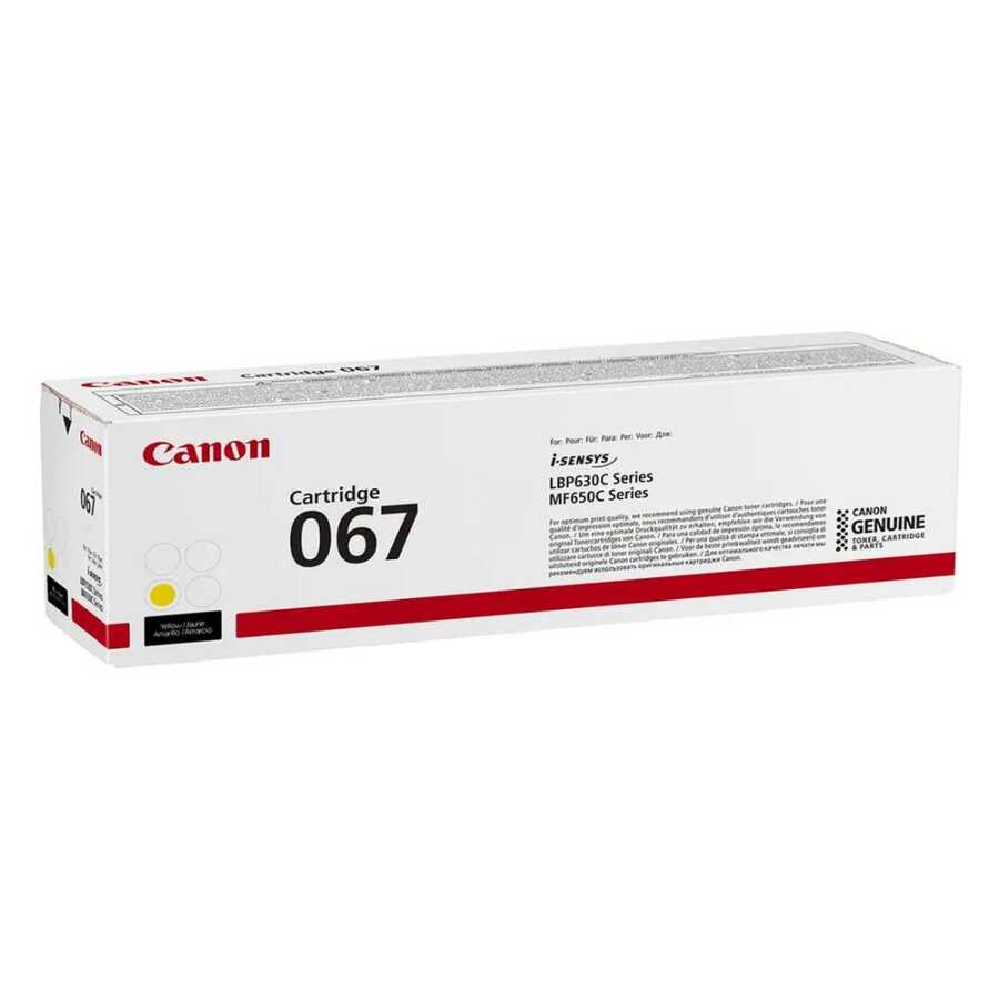 Canon 5099C002 CRG-067Y 1.200 Sayfalık Sarı Orijinal Lazer Toner