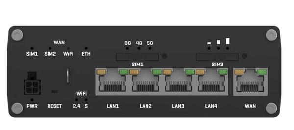 Teltonika TE-RUTM51 5 Port Gigabit 2 Sim Card Endüstriyel Switch