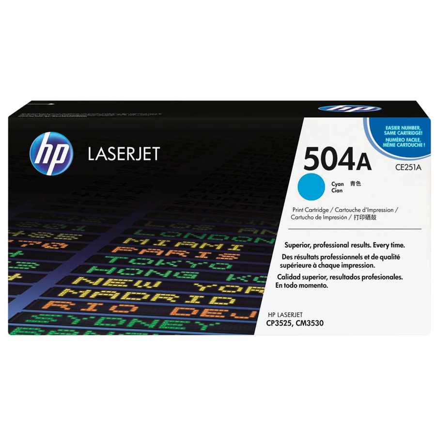 Hp CE251A 504A 7.000 Sayfalık Mavi Orijinal Lazer Toner
