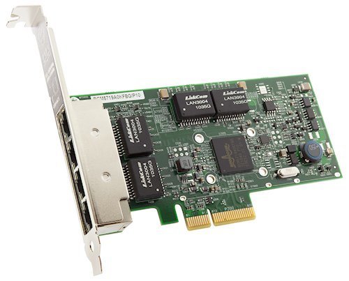 Lenovo 7ZT7A00484 ThinkSystem 4 Port 1GbE RJ45 PCI Express Ethernet Kartı