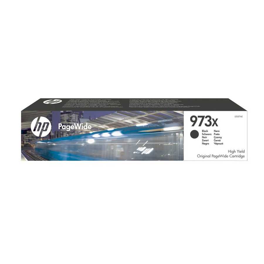 Hp L0S07AE 973X 10.000 Sayfalık PageWide Yüksek Kapasiteli Siyah Orijinal Inkjet Kartuş