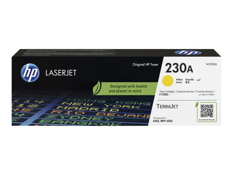 Hp W2302A 230A 1.800 Sayfalık Sarı Orijinal Lazer Toner