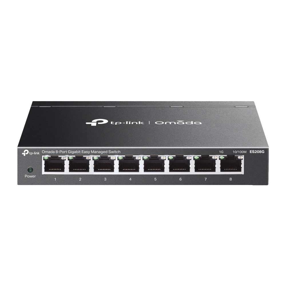 Tp-Link Omada ES208G 8 Port Gigabit Yönetilebilir Ethernet Switch