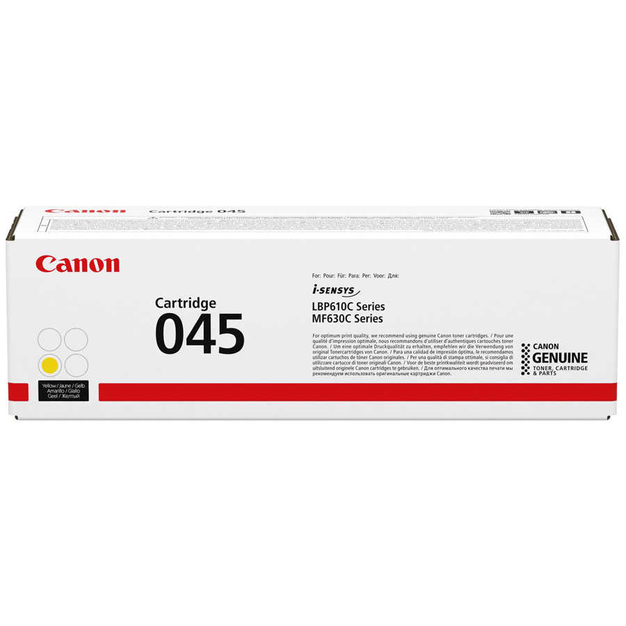 Canon 1239C002 CRG-045Y 1.300 Sayfalık Sarı Orijinal Lazer Toner