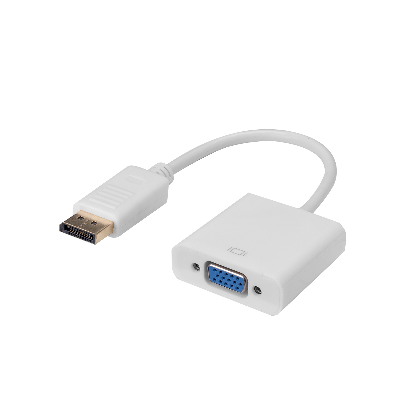 Hytech HY-DS15 DISPLAY PORT to VGA Erkek-Dişi VGA Dönüştürücü Adaptör