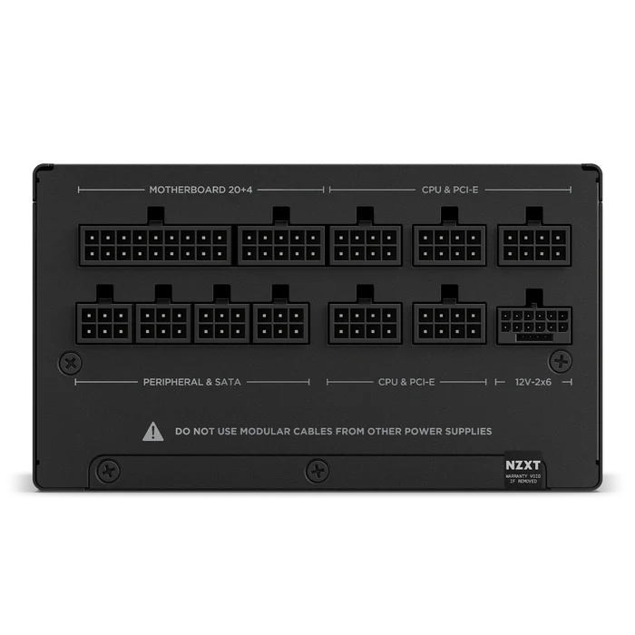 Nzxt PA-2G2BB-EU C1200 1200W 80 Plus Gold 12cm Fanlı Full Modüler ATX Power Supply