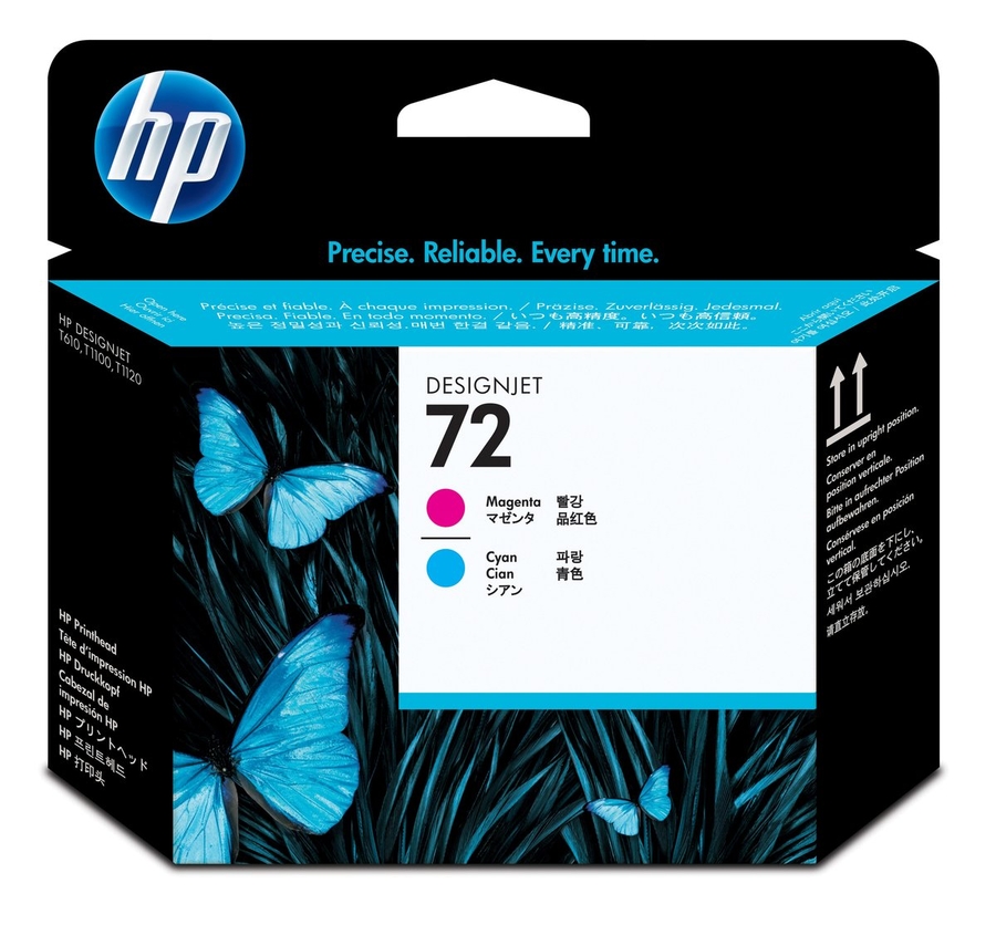 Hp C9383A 72 Fotoğraf Kırmızı ve Cam Göbeği Orijinal Baskı Kafası