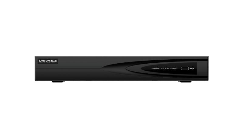 Hikvision DS-7608NI-K1-B 8 Kanal 8MP H265+ 4K 2160P 1 HDD VGA HDMI 80Mbps Bant Genişliği NVR Kayıt Cihazı