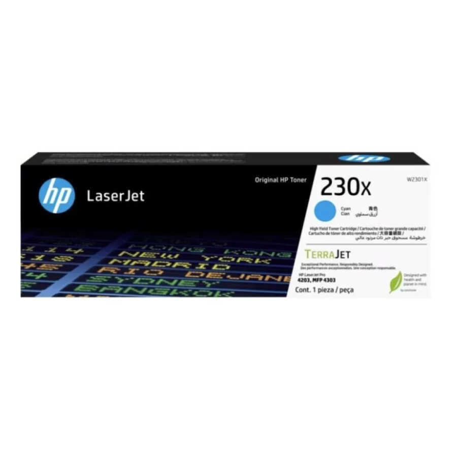 Hp W2301X 230X 5.500 Sayfalık Yüksek Kapasiteli Mavi Orjinal Laser Toner