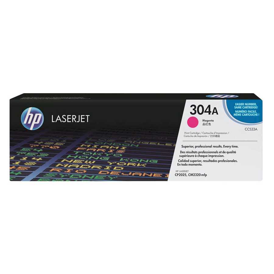 Hp CC533A 304A 2.800 Sayfalık Kırmızı Orjinal Laser Toner