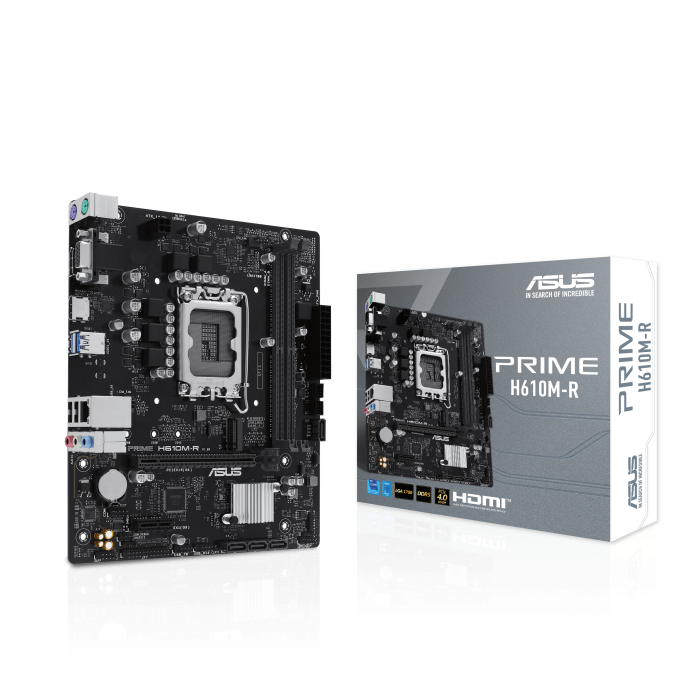Asus PRIME H610M-R-SI Sc-1700 H610 DDR5 5600MHz M.2 mATX INTEL Anakart