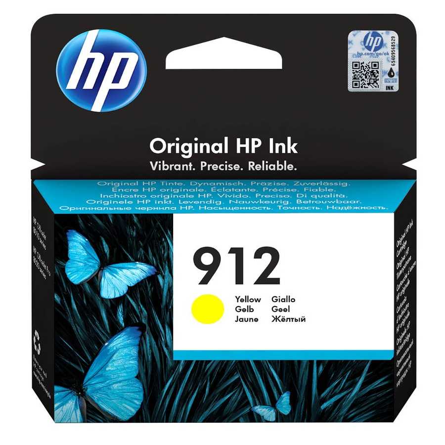 Hp 3YL79AE 912 315 Sayfalık Sarı Orijinal Inkjet Kartuş