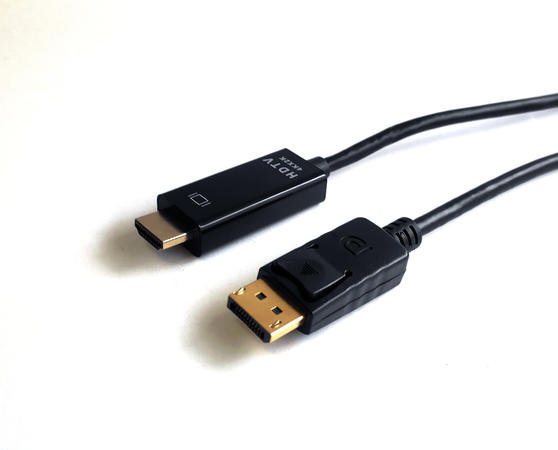 Beek BC-DSP-DP-HA-UHD-02-1 2 Mt DISPLAY PORT to HDMI Erkek-Erkek 4K 30Hz Gold Görüntü Kablosu