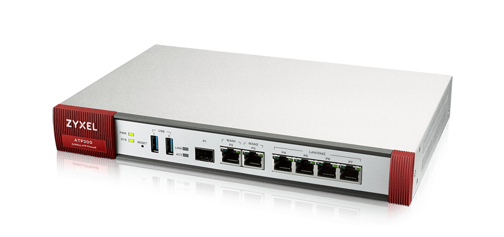 Zyxel ATP200-EU0102F ATP 200 Firewall Bundle 1 Yıllık Lisanslı