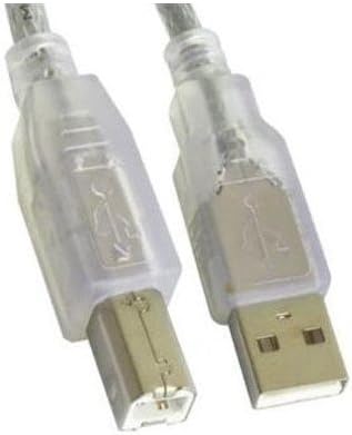Codegen CPM11 1.5 Mt USB 2.0 to USB B Erkek-Dişi Şeffaf Yazıcı Kablosu