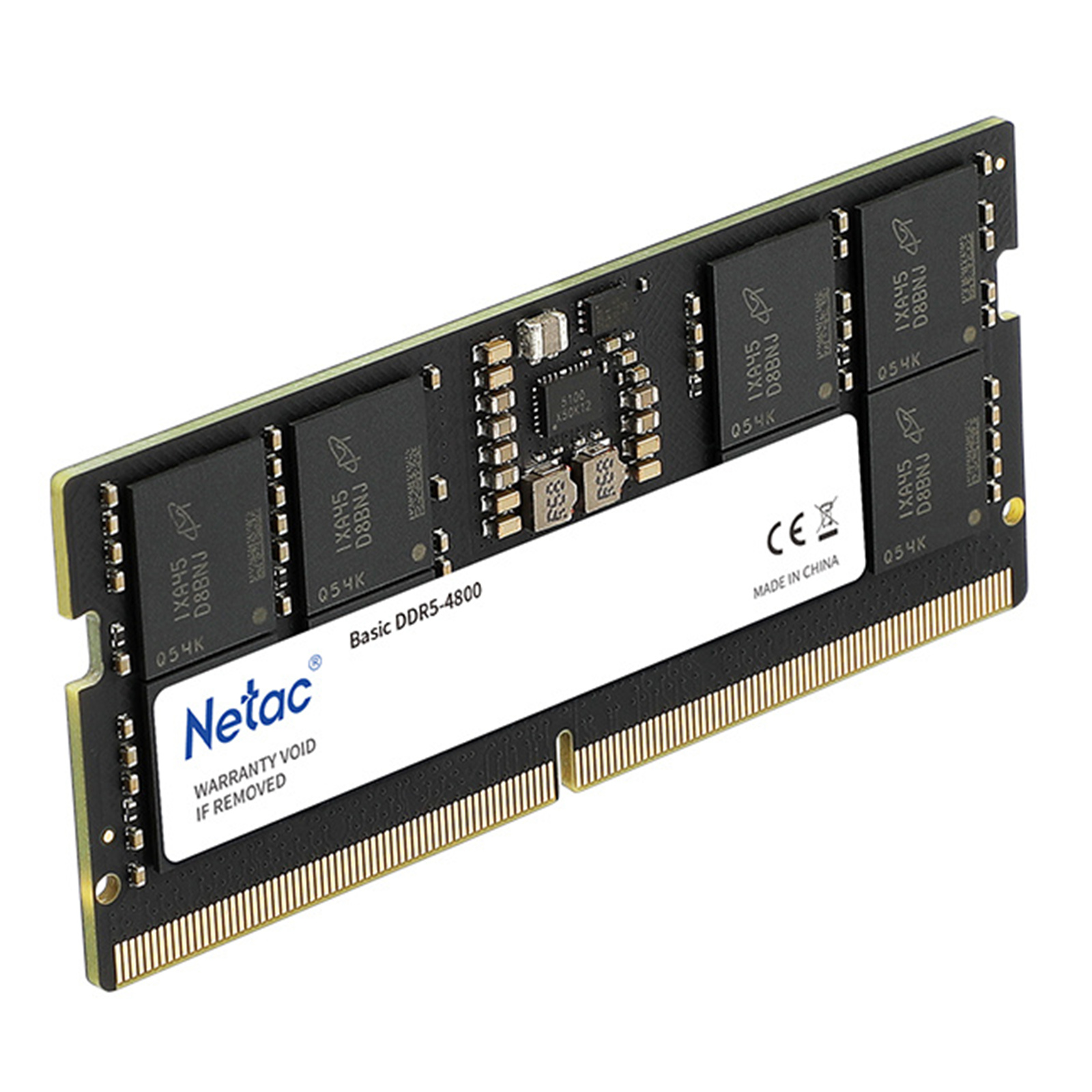 Netac NTBSD5N48SP-16 16 GB DDR5 4800Mhz CL48 Notebok Bellek