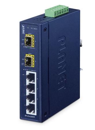Planet PL-IFGS-620TF 4 Port 10/100Mbps 2 Port SFP Endüstriyel Switch