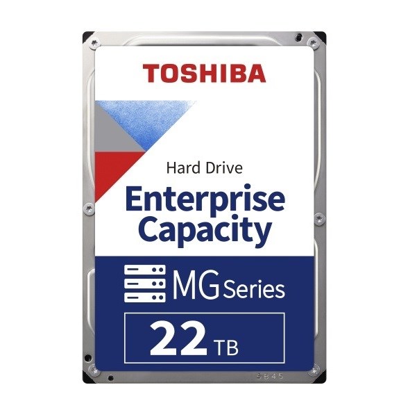 Toshiba MG10AFA22TE 22 TB 7200Rpm 256MB 3.5 inch MG10 Enterprise Harddisk
