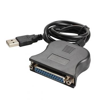 Dark DK-CB-USB2XLPTDB25 1.5 Mt USB 2.0 to LPT Erkek-Erkek Dönüþütürücü Yazýcý Kablosu