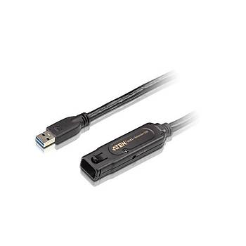 Aten UE3310 10 Mt USB 3.1 GEN1 to USB 3.1 GEN1 Erkek-Diþi Beyaz USB 3.1 Uzatma Kablosu