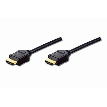 Digitus AK-330107-020-S 2 Mt HDMI to HDMI Erkek-Erkek v1.4 2160p 4K 3x Zýrhlý Altýn Uçlu Kablo