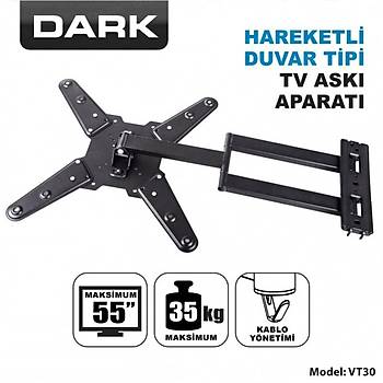 Dark DK-AC-VT30 VT30 23 - 55 inch Hareketli Katlanabilir Duvar Tipi TV Aský Aparatý