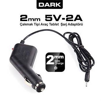 Dark DK-AC-TBAD5V2A20C 5V 2A 2mm Çakmak Tipi Tablet Þarj Adptörü