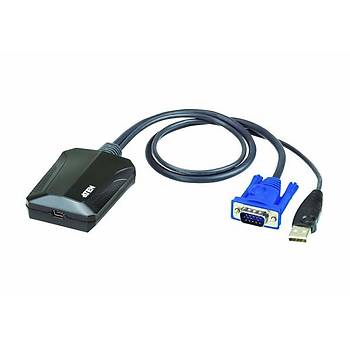Aten CV211CP Laptop USB to VGA HDMI DISPLAY PORT Konsol Adaptörü Kiti