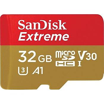 Sandisk SDSQXAF-032G-GN6GN 32 GB 100Mb/s Extreme V30 A1 microSD Hafýza Kartý