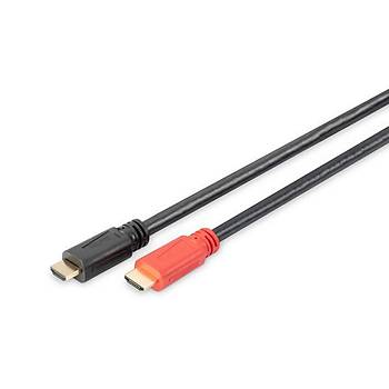 Digitus AK-330118-200-S 20 Mt HDMI to HDMI Erkek-Erkek v1.4 Ultra HD 2x Zýrlý Görüntü Kablosu