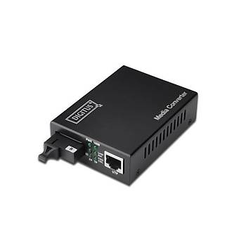 Digitus DN-82023 20 Km 10/100BAse-T to 10/100Base-TX Singlemode SC Media Converter