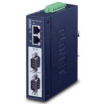 Planet PL-IMG-2200T IP30 2 Port RS232/RS422/RS485 2x10/100TX Gateway