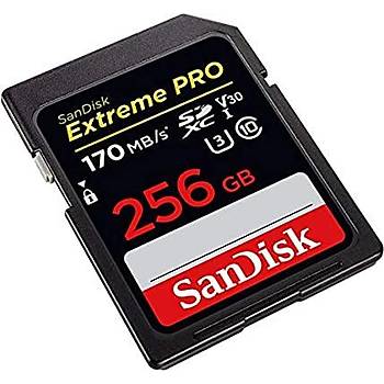 Sandisk SDSDXXY-256G-GN4IN 256 GB Extreme Pro 170MB/s Class10 SD Hafýza Kartý