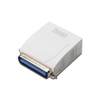 Digitus DN-13001-1 1 Port Fast Ethernet to 1 Port DB36 LPT Print Server Yazýcý Paylaþým Cihazý