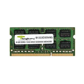 Bigboy B1333D3S9/8G 8 GB DDR3 1333Mhz CL9 Notebook Bellek