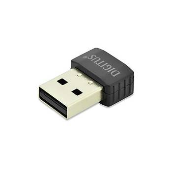 Digitus DN-70565 433Mbps 2.4/5GHZ Dual Bant USB Kablosuz Að Adaptörü