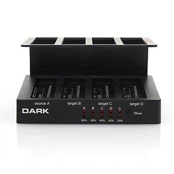 Dark DK-AC-DSD42C D42C 4 x 2.5/3.5 inch Offline Clone SATA USB 3.0 Disk Ýstasyonu