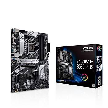 Asus PRIME B560-PLUS Sc-1200 B560 DDR4 4600(OC) 2xM2 ATX Intel Anakart