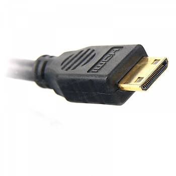 Dark DK-HD-CV14L150MINI 1.5 Mt mini HDMI to HDMI Erkek-Erkek v1.4 4K 3D Altýn Uçlu Dönüþtürücü Kablo