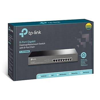 Tp-Link TL-SG1008MP 8 Port Gigabit 8 Port PoE + RackMount/Desktop Switch