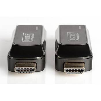 Digitus DS-55203 50 Mt RJ45 to HDMI USB Güç Beslememli Alýcý-Verici HDMI Sinyal Uzatma Cihazý