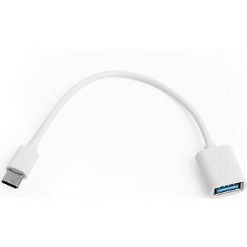 Dark DK-CB-USB31OTG2 USB 3.1 Type C to USB 3.0 Erkek Diþi Beyaz OTG Kablosu