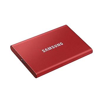 Samsung MU-PC1T0R/WW 1 TB T7 mini USB 3.2 Kýrmýzý Taþýnabilir SSD Harddisk