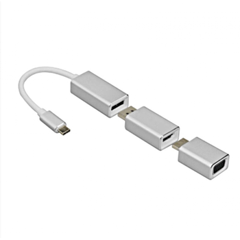 Dark Dk-Ac-U31X6 USB 3.1 Type C tp VGA HDMI DISPLAY PORT USB Ekran Kartý
