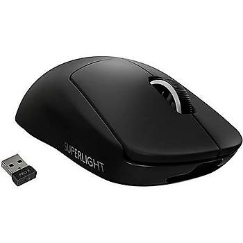 Logitech 910-005881 G Pro X Süper Light 1600 Dpi 3 Tuþlu Siyah Kablosuz Mouse